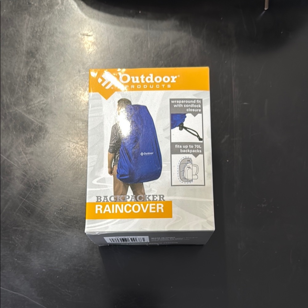 Outdoor Products Blue Backpack Raincover